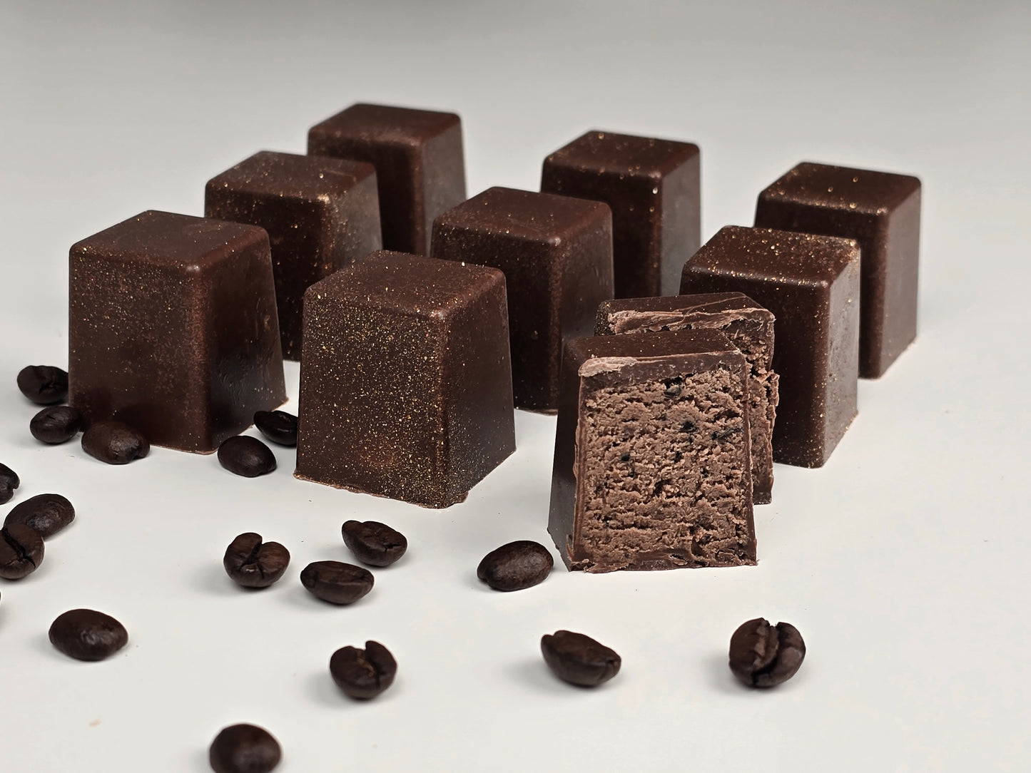 Pralinen mit Mocca-Füllung