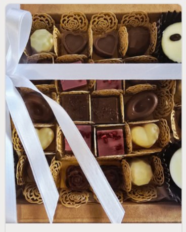 Pralinen Geschenkpackung